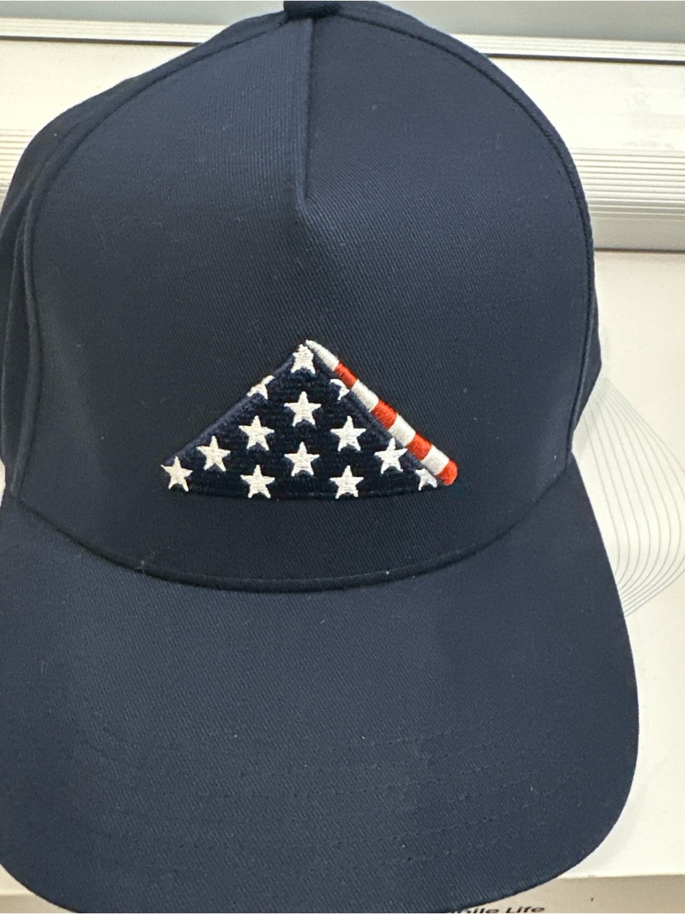 Puma Navy Cap with White Logo Stitching
